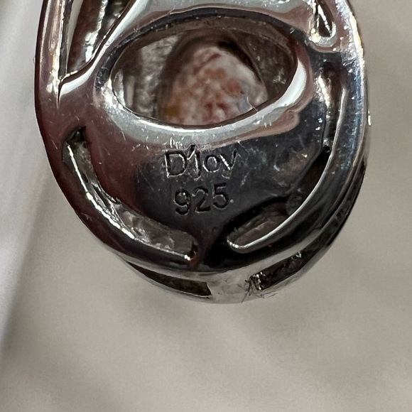 Cherry Tanzurine Zircon Sterling Silver Pendant Necklace - Picture 10 of 12